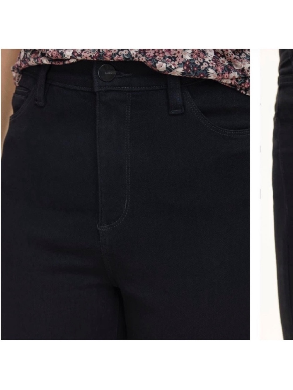 NWT R Jeans Super High Rise
Black Denim - Size 36 - Picture 2 of 4